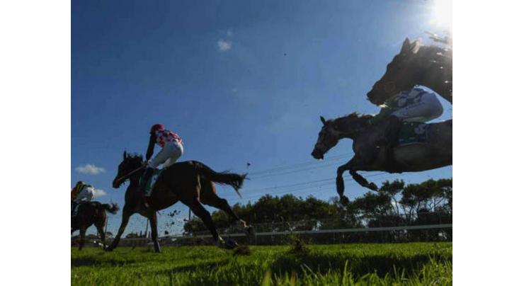 Racing meeting marks return of live sport to South Africa
