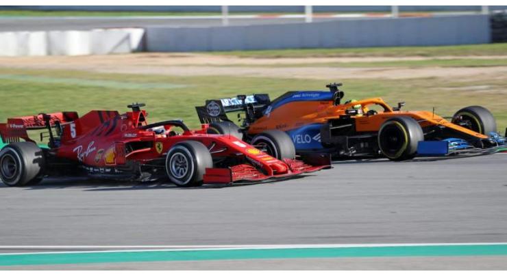 Formula One unveils eight-race schedule in Europe from July 5
