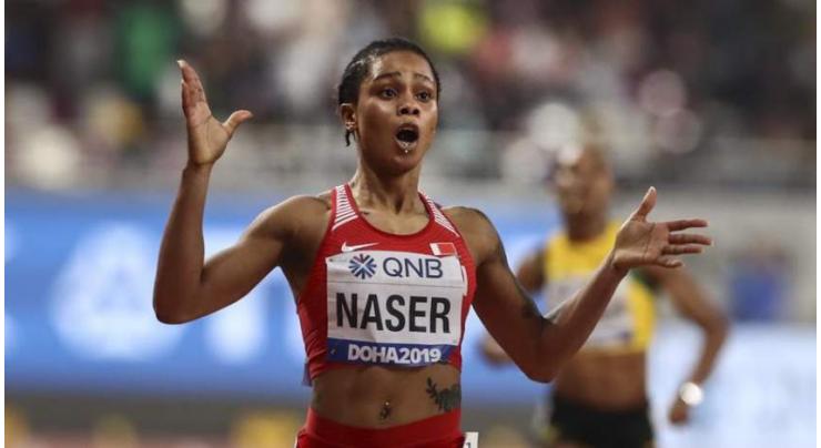 Bahrain's 400m world champion Naser gets provisional doping ban
