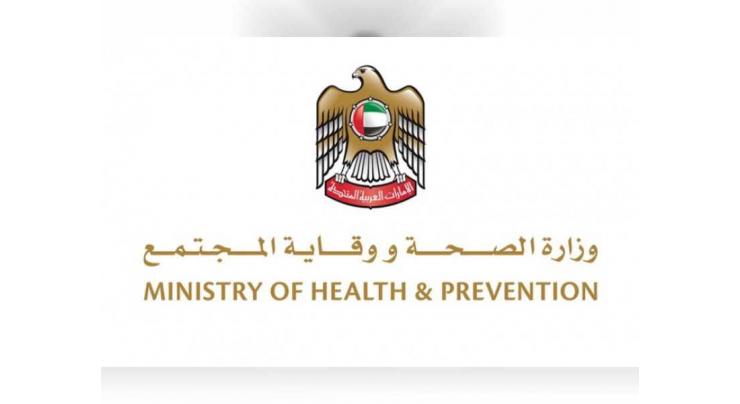 UAE Health Ministry conducts over 44,000 additional COVID-19 tests, announces 624 new cases, 765 recoveries, one death