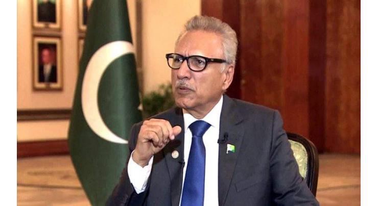 President urges Pakistanis to believe, implement anti-COVID SOPs
