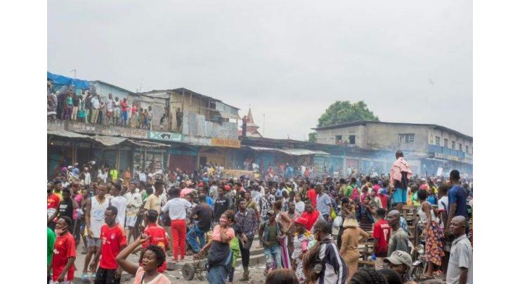 Virus closure protest leaves three dead in DR Congo

