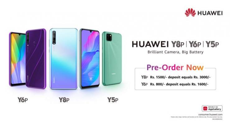 Huawei Pumps-up its Y Series with the new HUAWEI Y6p and HUAWEI Y8p