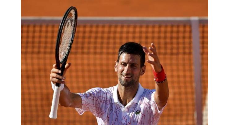 Djokovic tests positive for coronavirus, apologises to other players
