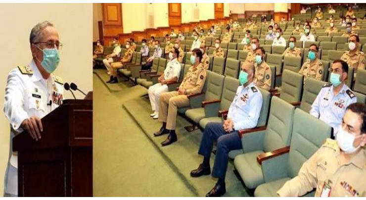 Naval Chief addresses National Security, War Course participants at NDU
