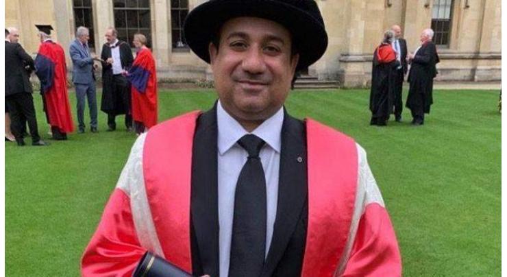 Rahat Fateh Ali Khan marks one year of receiving honorary degree from Oxford University
