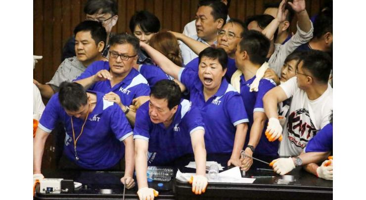 Taiwan's Ruling Party Clashes With Opposition in Parliament Over Watchdog Leader - Reports