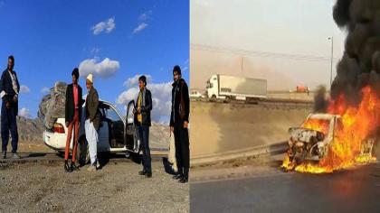تندیدات في أفغانستان بشرطة ایرانیة بعد احتراق لاجئین أفغان في سیارتھمم