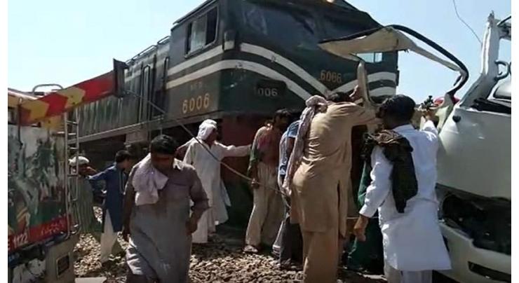 Shah Hussain Express hits coaster, 15 killed: says Railways
