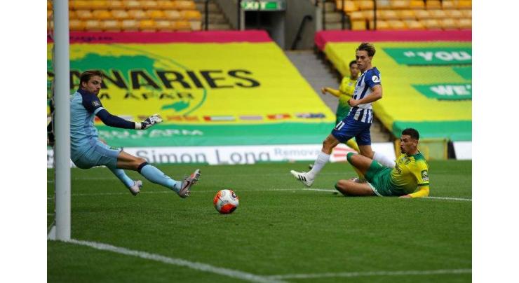 Trossard lifts Brighton as Norwich slip closer to relegation
