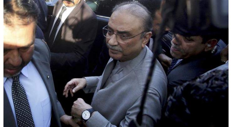 NAB court once again postpones Zardari’s indictment in Park Lane reference