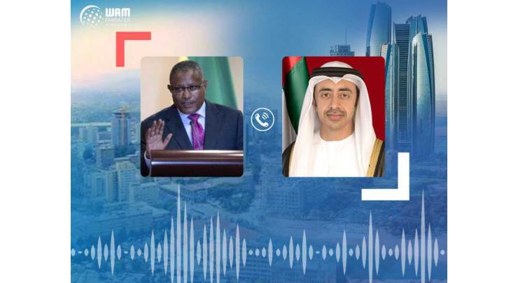 Abdullah bin Zayed, Ethiopian FM discuss bilateral ties, global fight against COVID-19