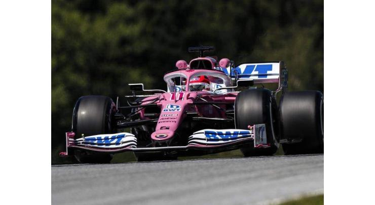 Perez tops opening practice in 'pink Mercedes'
