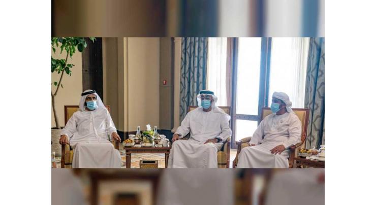 Mohammed bin Rashid meets with Mohamed bin Zayed