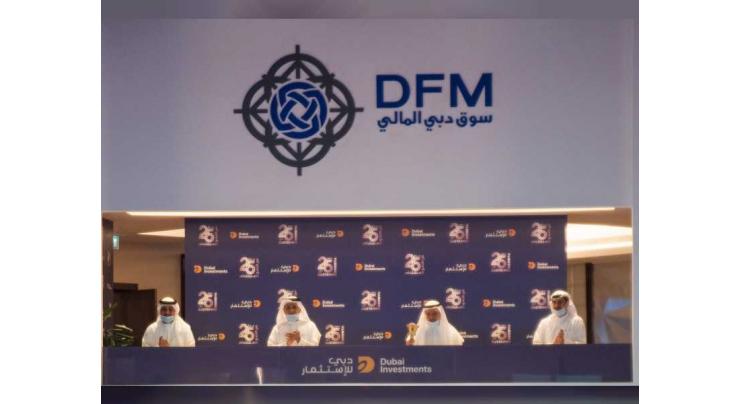 Dubai Investments celebrates 25th anniversary with DFM bell ringing ceremony