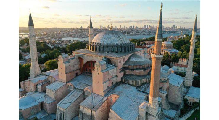 Hagia Sophia will open outside prayer time, says Turkey
