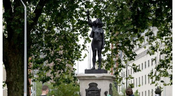 UK slave trader statue replaced by protester sculpture
