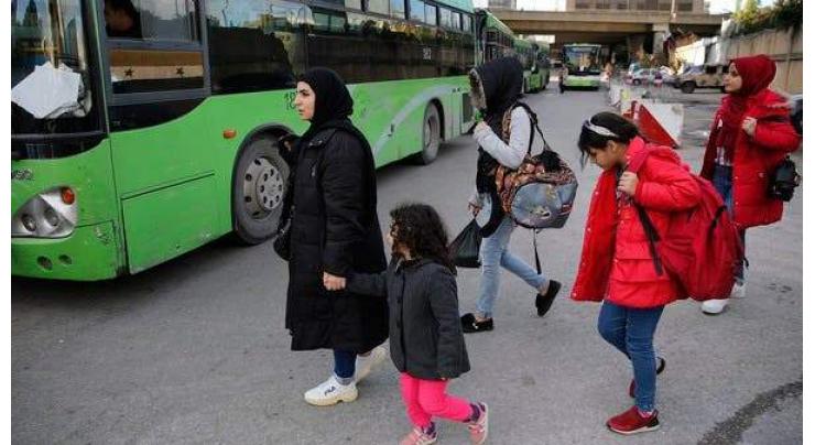 Eighty Syrian Refugees Return Home From Lebanon Over Past 24 Hours - Russian Military