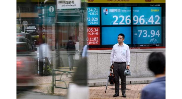 Tokyo stocks open lower amid US-China tensions
