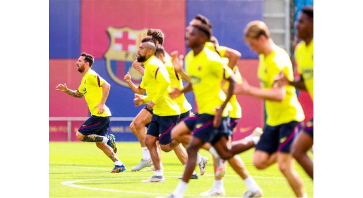 Dembele, Lenglet and Griezmann return as Barca resume training
