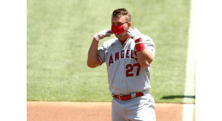 Trout takes a break from Angels to welcome first child
