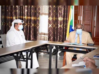 رئيس جزر القمر المتحدة يلتقي سفير الإمارات و أحمد بن محمد الجروان