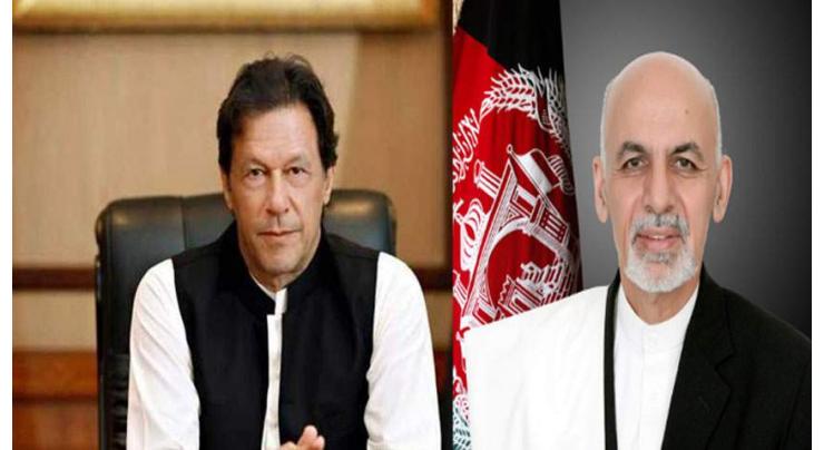 PM Imran Khan, Afghan President Ashraf Ghani discuss peace process in Afghanistan