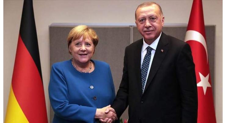 Erdogan to speak to Merkel, EU chief over Greece row

