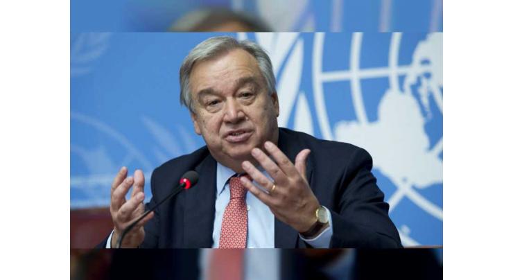 UN chief welcomes joint statement by US, UAE and Israel