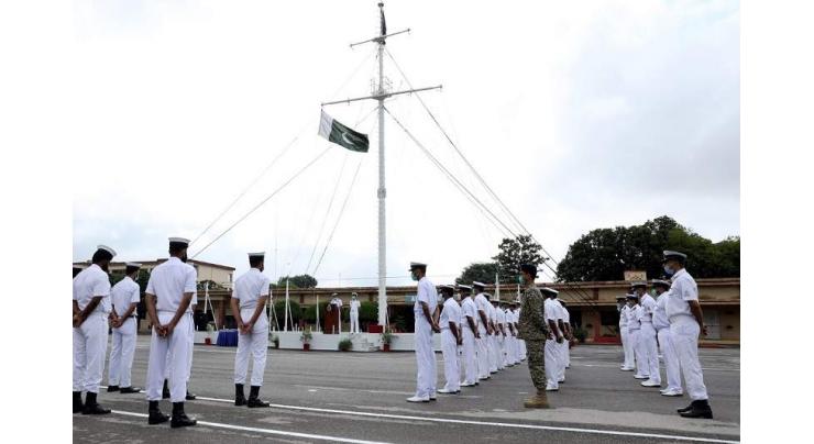 Pakistan Navy Celebrates  73Rdanniversary Of Pakistan With Traditional Fervor