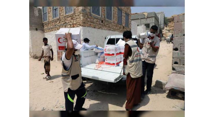 More food assistance delivered to needy families in Mukalla District, Yemen