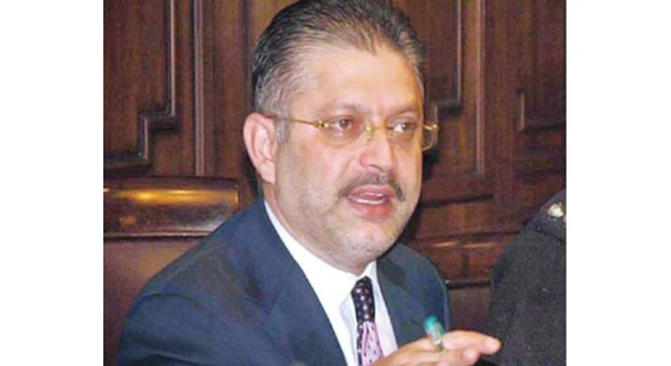 Sharjeel Memon visits rain affected areas to review dewatering process
