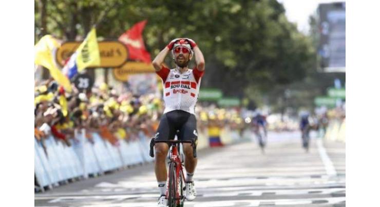 Cycling: Tour de France stage 8 results
