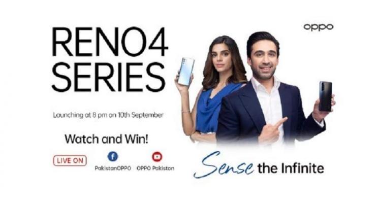 OPPO’s virtual launch event of OPPO Reno4 series, OPPO Enco W51, and OPPO smartwatch set for 10th September 2020 with Sanam Saeed, Ali Rehman, and Kashmir the band