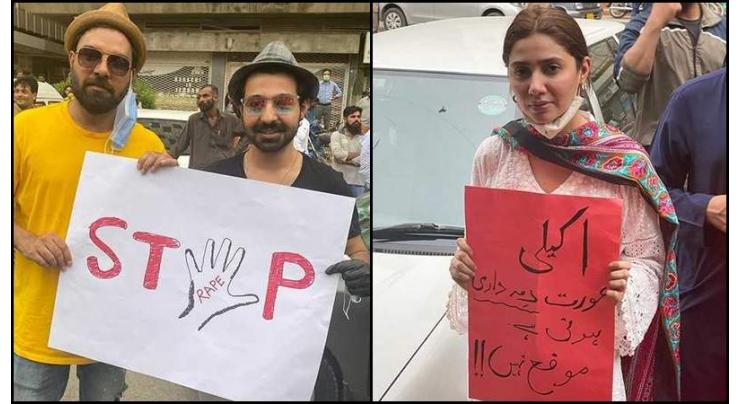 Protests to condemn Motorway gang-rape incident continue