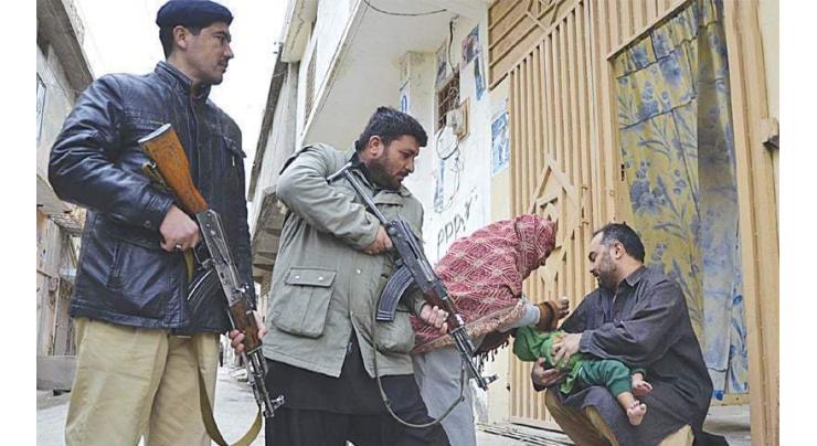 Over 1000 police officers, personnel to provide security to polio workers
