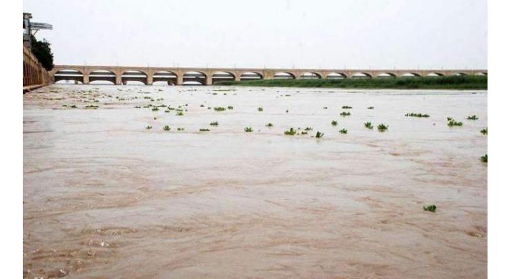 River Indus runs in low flood at Kotri Barrage with rising trend: FFC
