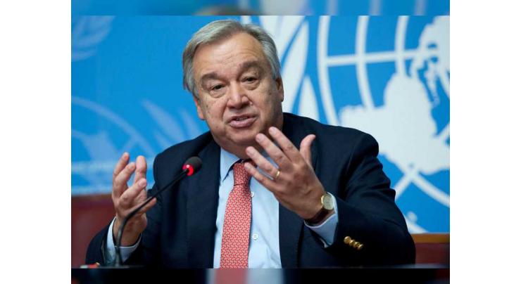 Bolster fragile world to emerge stronger, UN chief urges, marking Peace Day