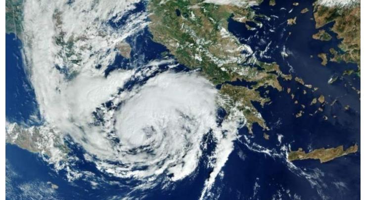 Two killed in hurricane-like storm in Greece
