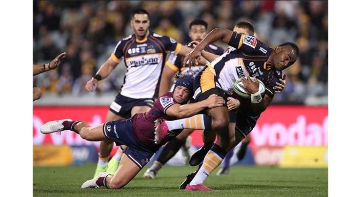 Brumbies hang on to beat Reds and win Super Rugby AU title
