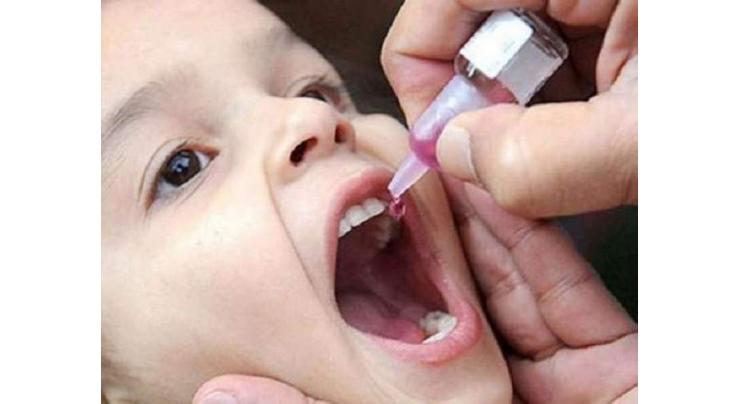 1.382m children to be administered polio vaccine in Faisalabad
