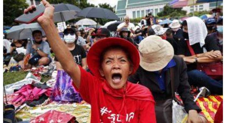 Thousands Gather for Anti-Government Protest in Thai Capital of Bangkok