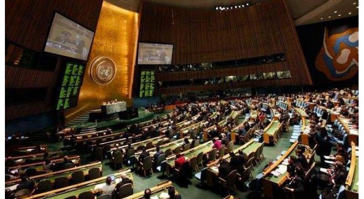 UN General Assembly adopts wide-ranging agenda for its 75th session beginning Tuesday
