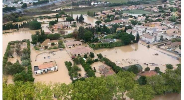 One missing as torrential rain hits southern France
