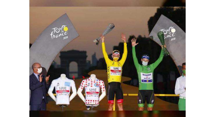 UAE Team Emirates’ Tadej Pogacar wins Tour de France