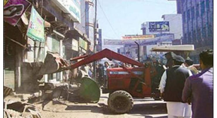 Anti-encroachment operation continues
