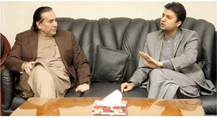 Governor Gilgit-Baltistan calls on Murad Saeed
