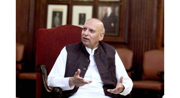 Govt ready to sit with opposition on national issues: Governor Punjab
