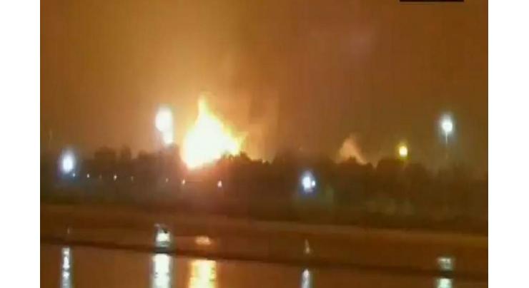 Massive Fire Hits Gujarat Gas Terminal of Indian State Corporation