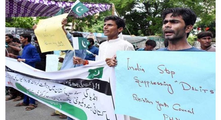 Hindu community long march against Jodhpur killings enters Islamabad
